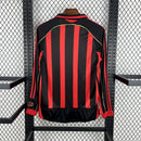 Camisa Milan Titular 06/07 - Versão Retro Manga Comprida